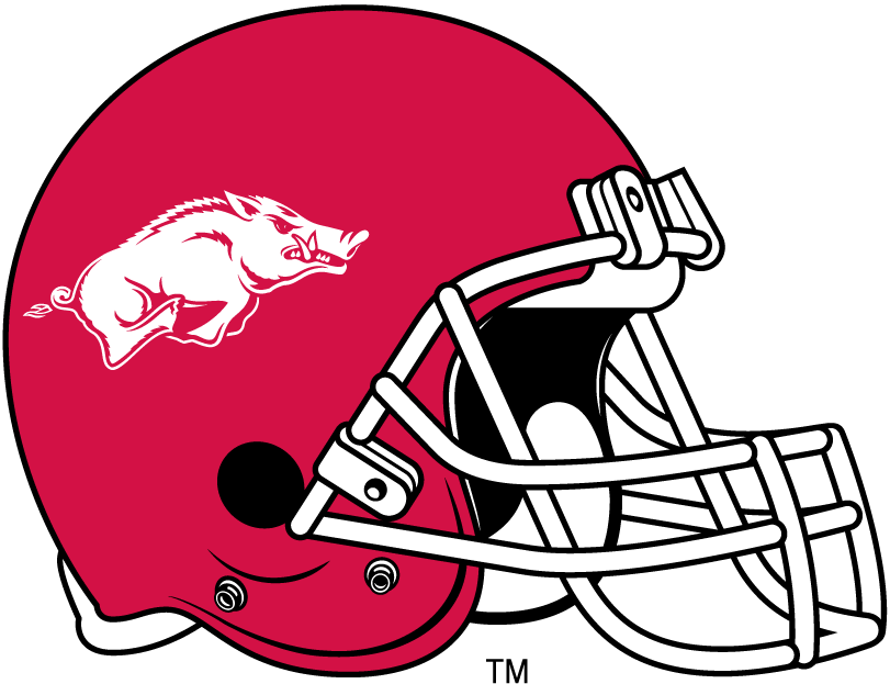 Arkansas Razorbacks 2001-Pres Helmet Logo iron on transfers for clothing